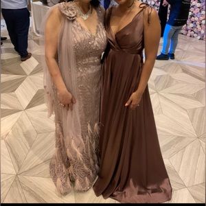 Satin dress - perfect for prom!